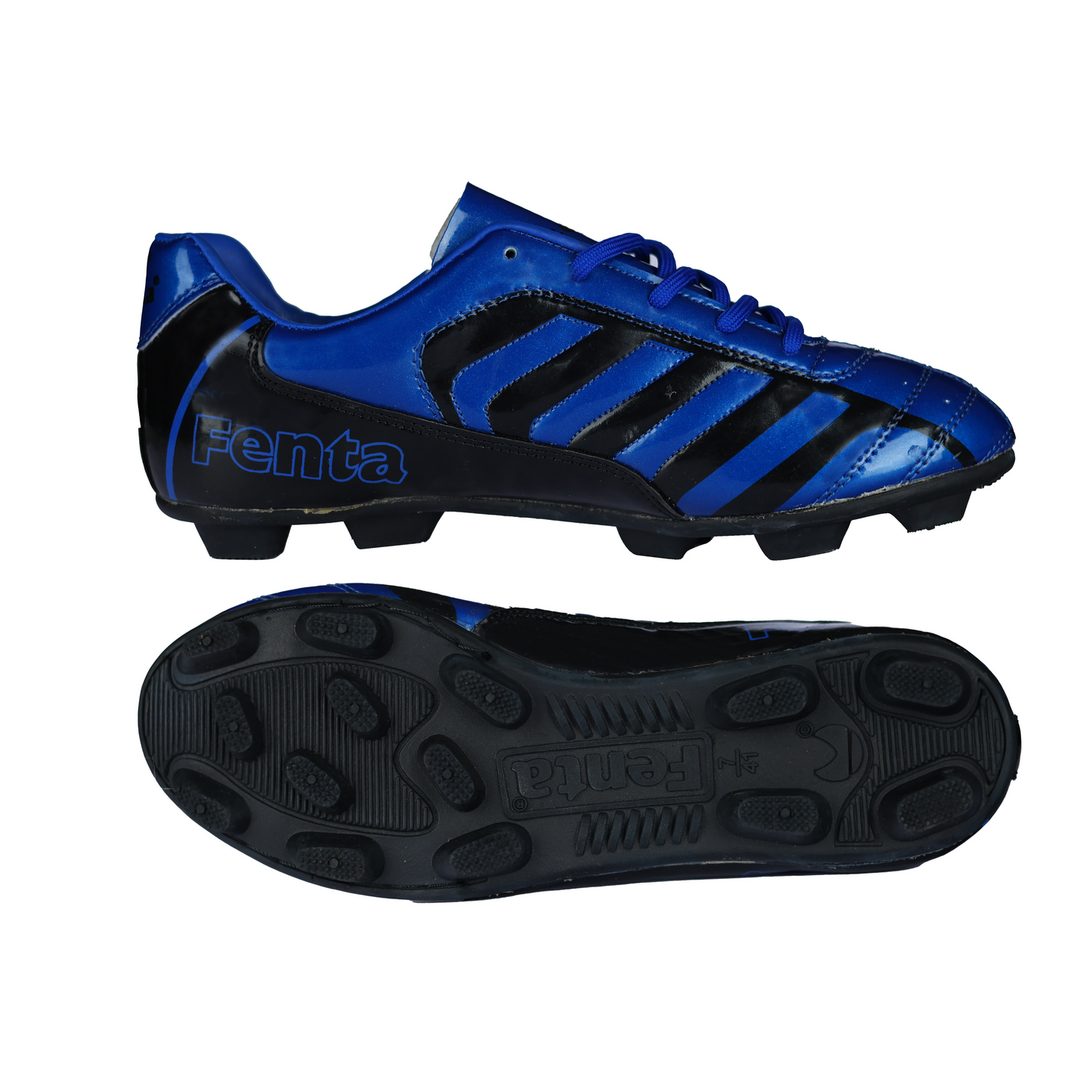 Fenta MESSI: Multi-Color PU-PVC Shoe with Black Rubber Sole