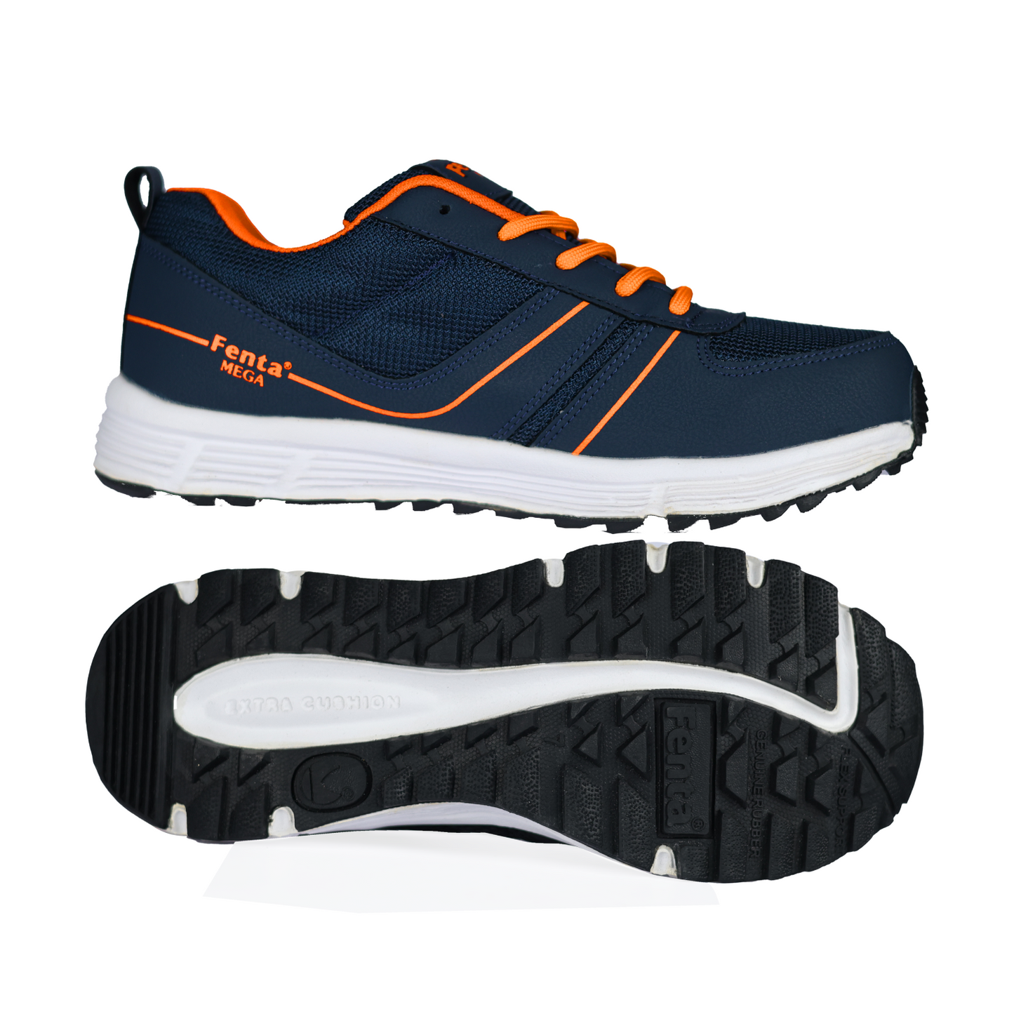 Fenta MEGA: Ventilated PU-PVC Shoe with Cushioned Phylon Rubber Sole