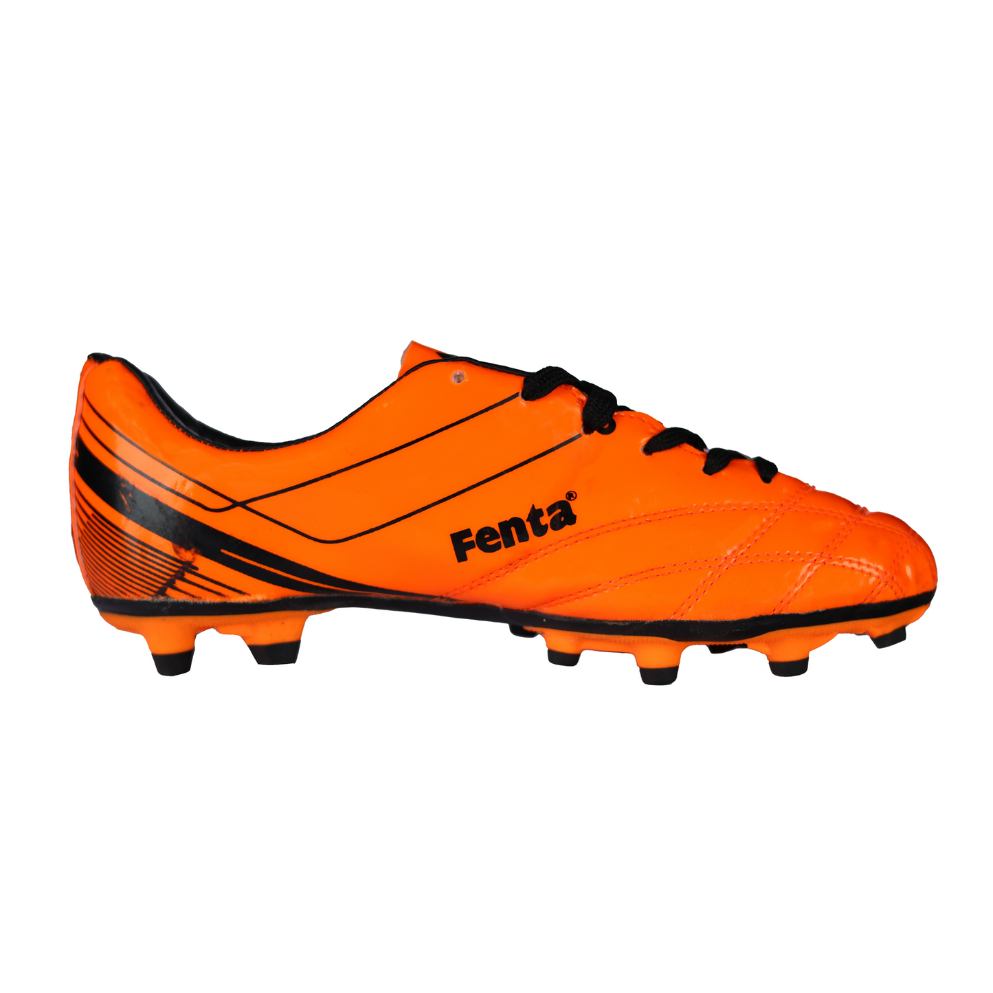 Fenta LEAGUE: PU-PVC Soccer Shoe with Two-Tone TPU Sole