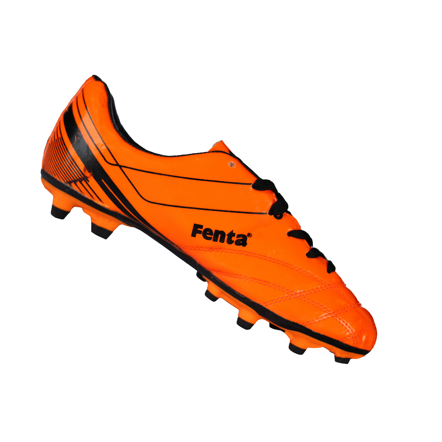 Fenta LEAGUE: PU-PVC Soccer Shoe with Two-Tone TPU Sole