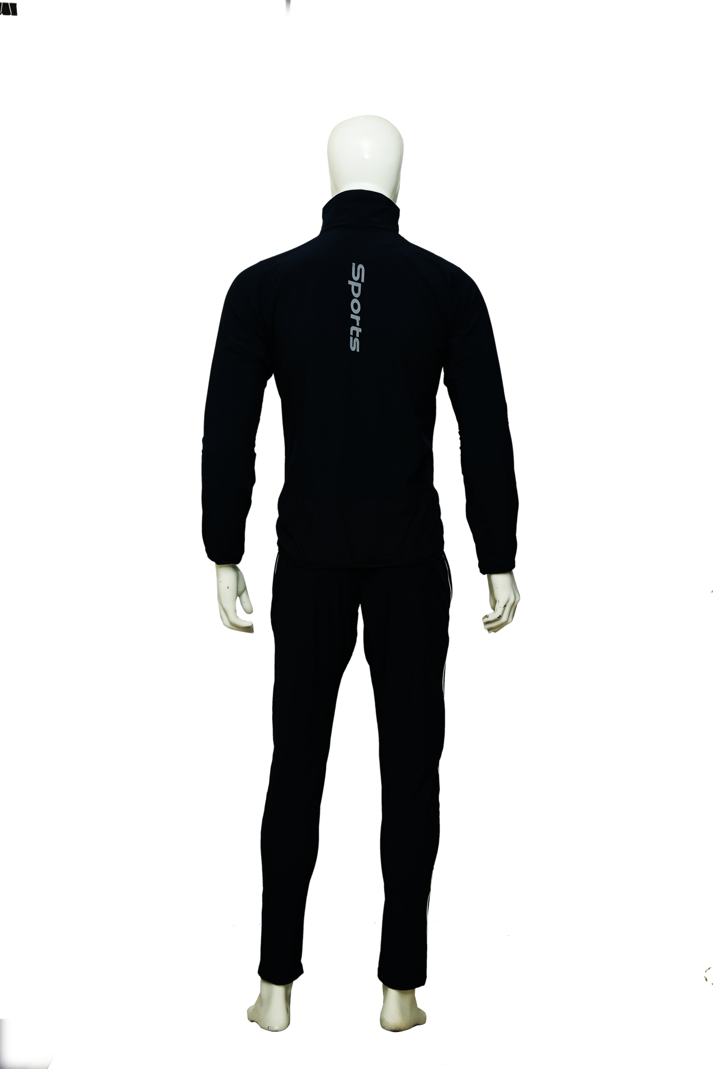 Fenta Sports Lotus Pro Boys Super Micro Full Stretchable track suit (Black)