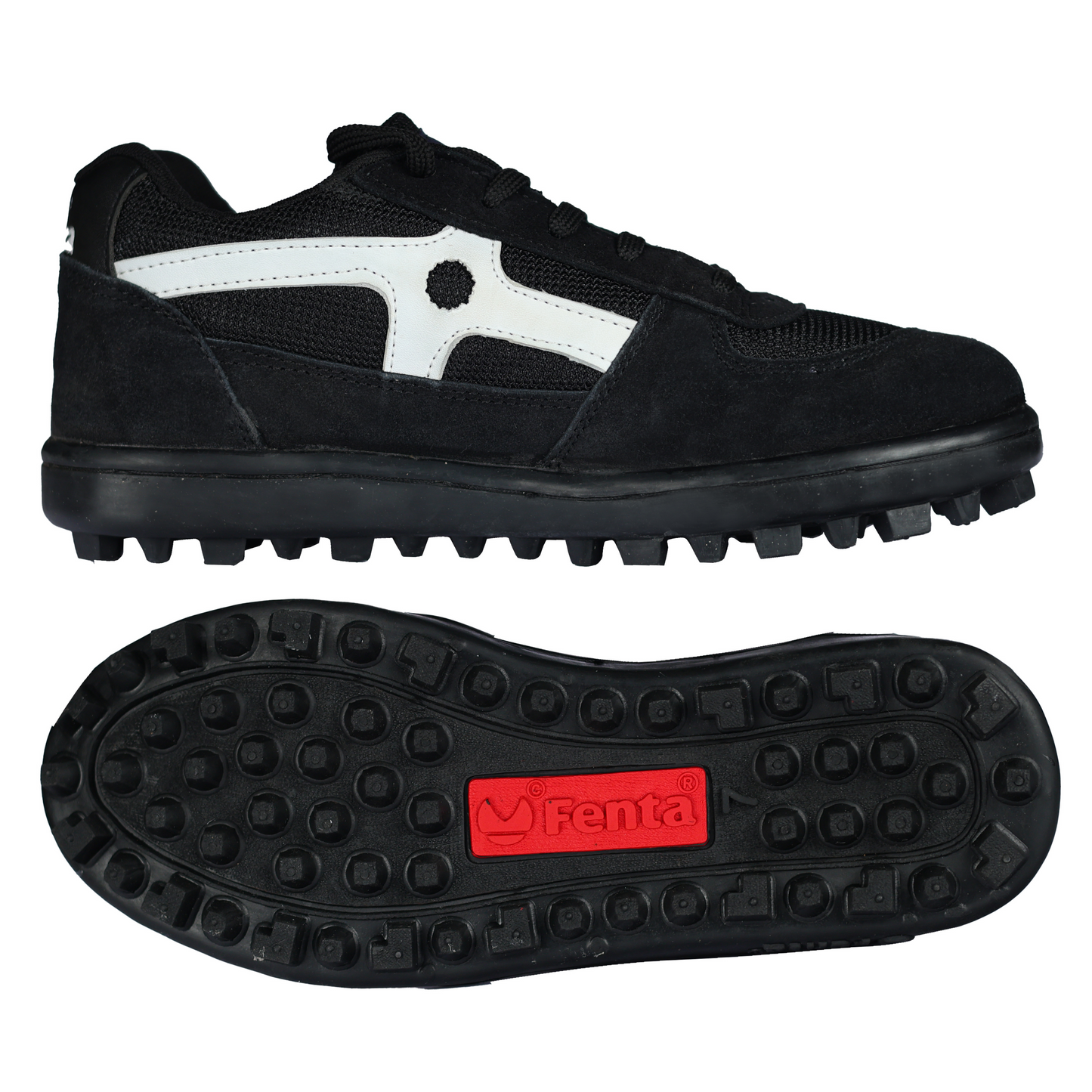 CRAZY: Rugged PU Work Shoe with Heavy-Duty Black Rubber Sole