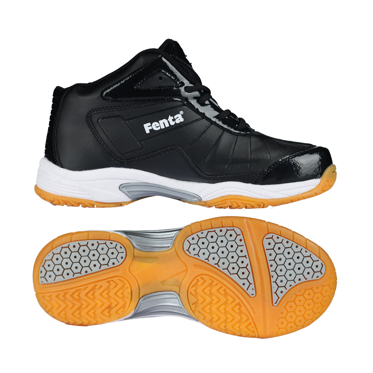Fenta IMPACT: PU-PVC Work Shoe with Non-Marking Crepe Rubber-Phylon Sole