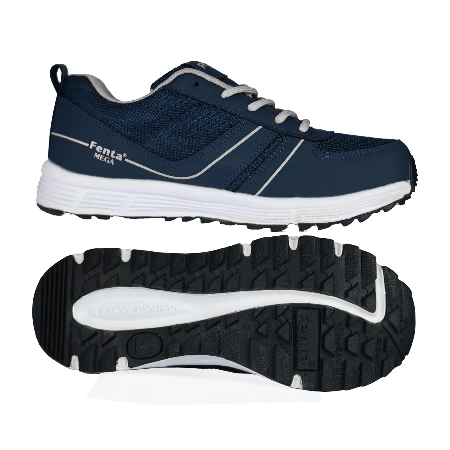Fenta MEGA: Ventilated PU-PVC Shoe with Cushioned Phylon Rubber Sole