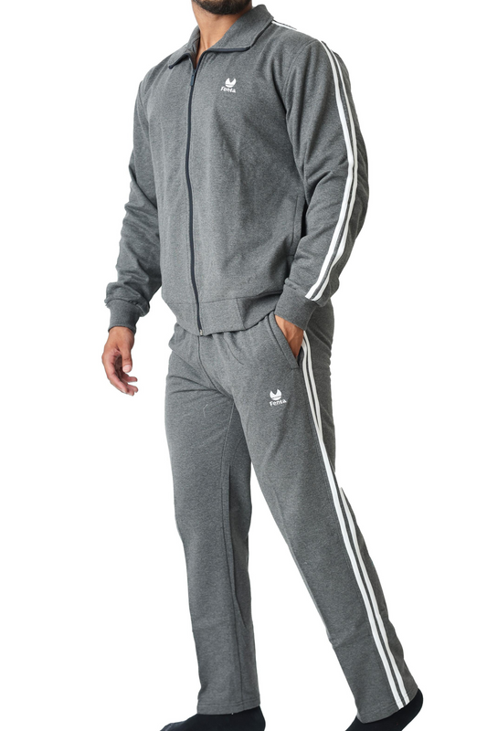 Fenta COTTON FLEECE Knitted Fabric Tracksuit