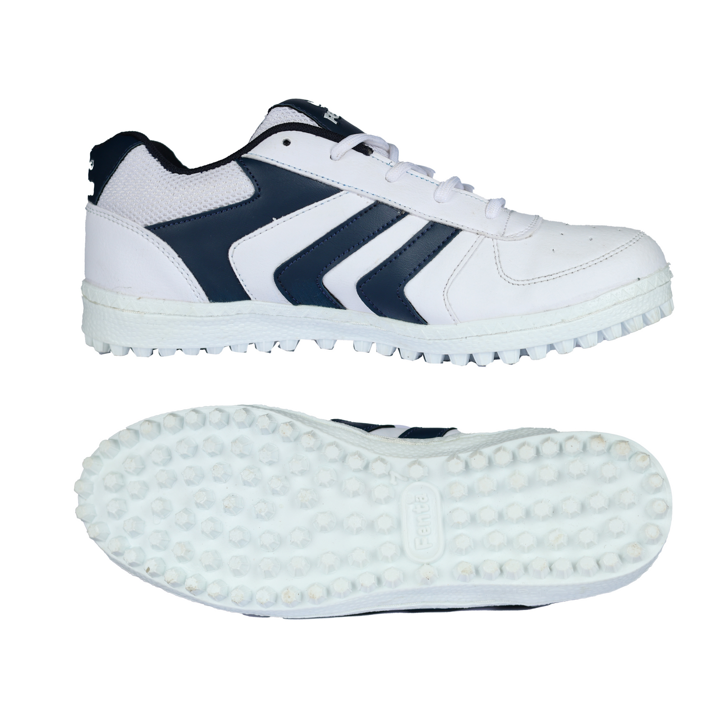 Fenta POWER: Premium White PU-PVC Work Shoe with Comfortable PVC Sole