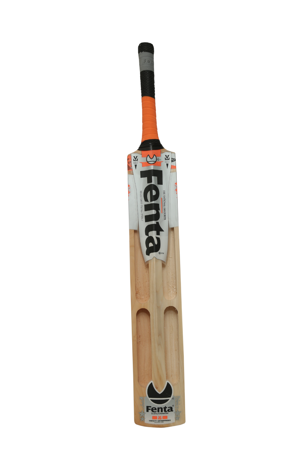 FENTA TONIQ CRICKET TENNIS BAT DOUBLE BLADE CANE HANDLE, KASHMIR WILLOW