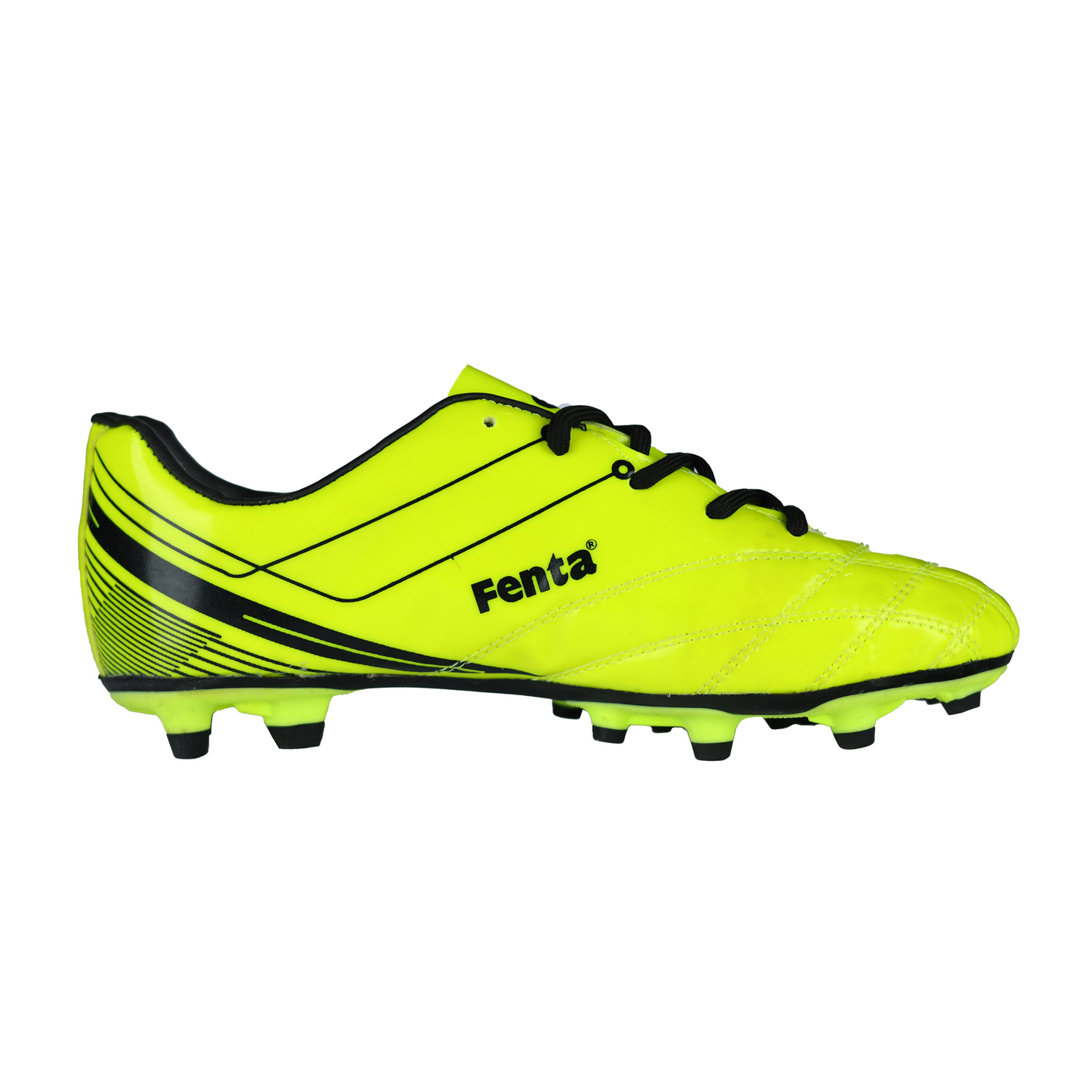 Fenta LEAGUE: PU-PVC Soccer Shoe with Two-Tone TPU Sole