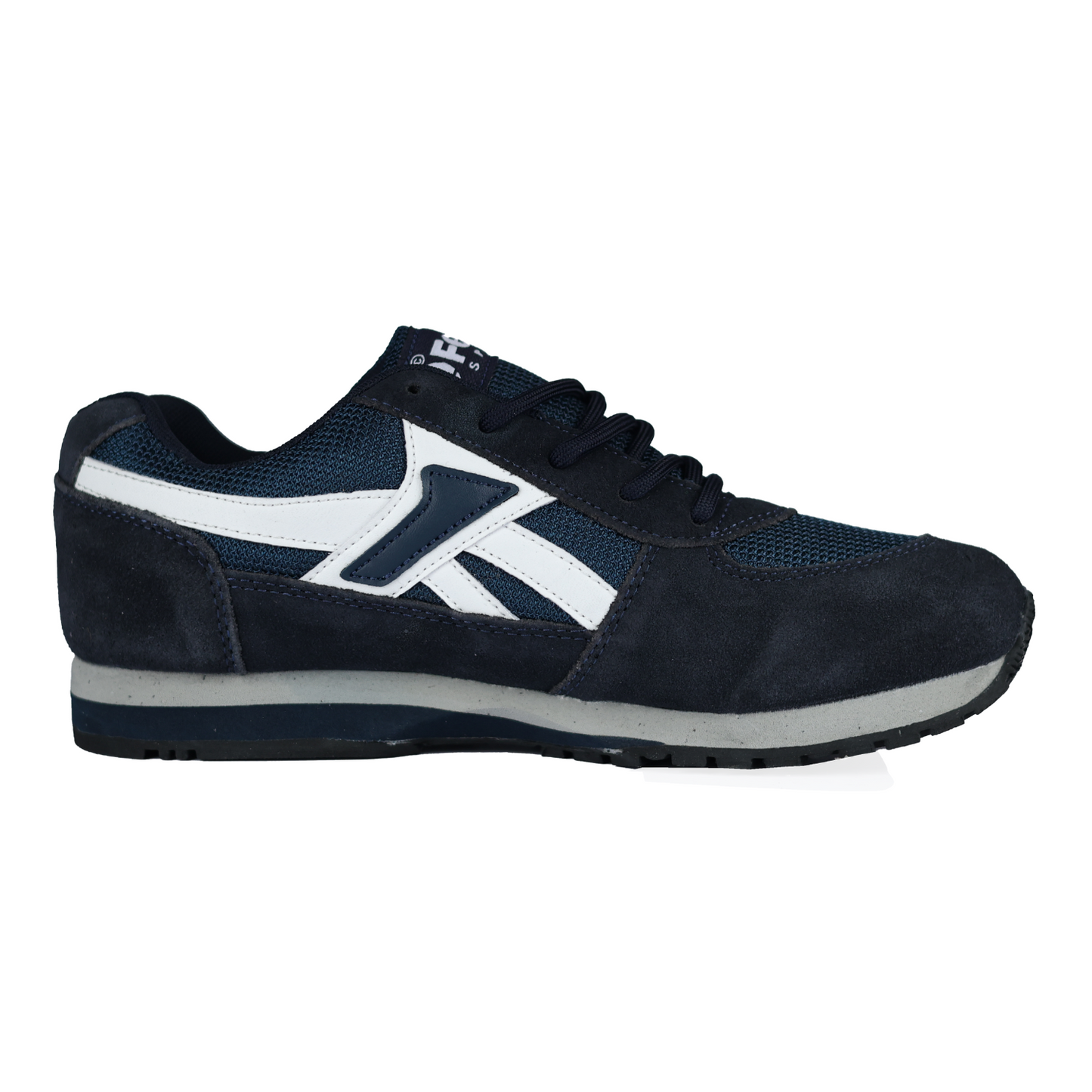 Fenta STATUS: Suede Leather & Mesh Shoe with Mid-EVA Rubber Sole