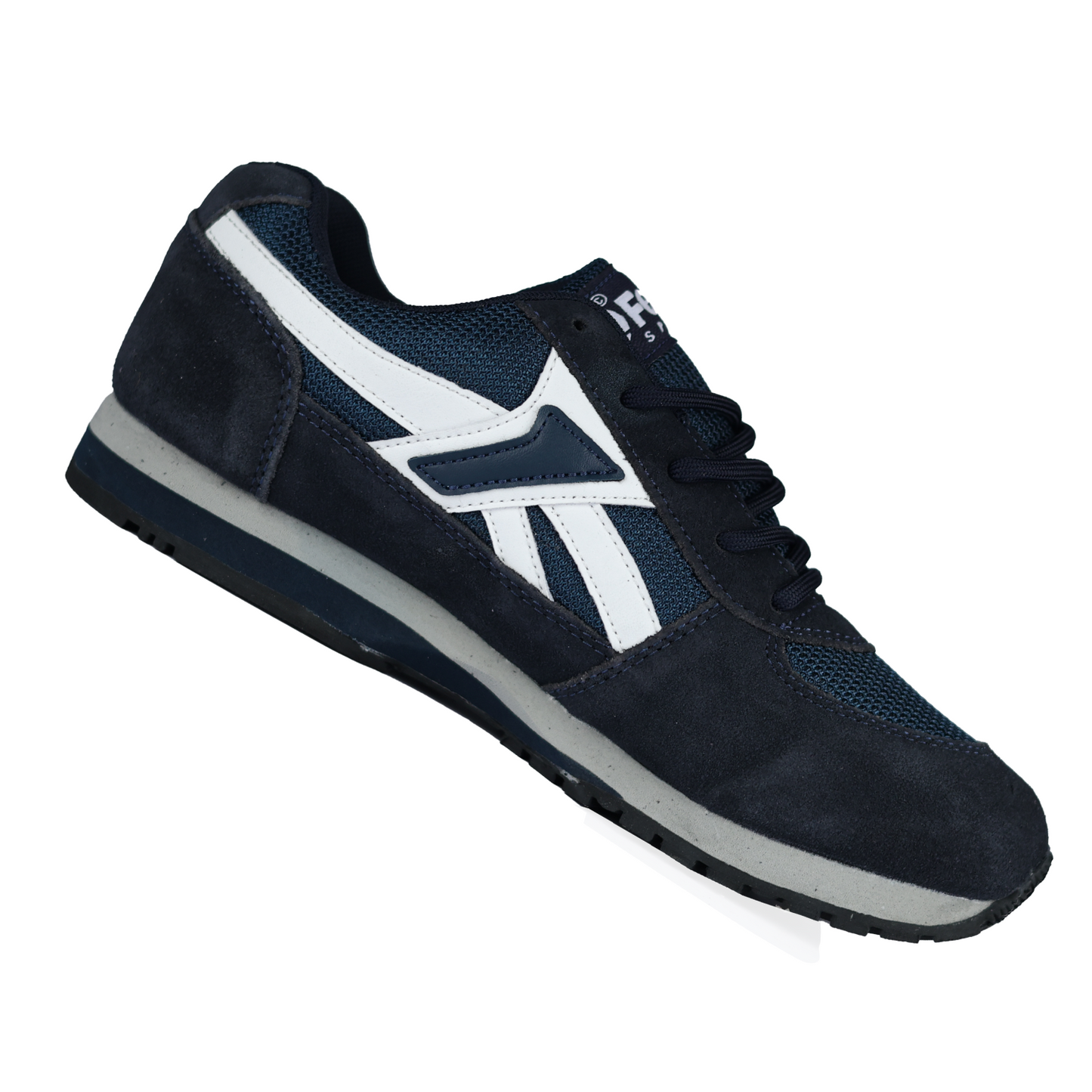 Fenta STATUS: Suede Leather & Mesh Shoe with Mid-EVA Rubber Sole