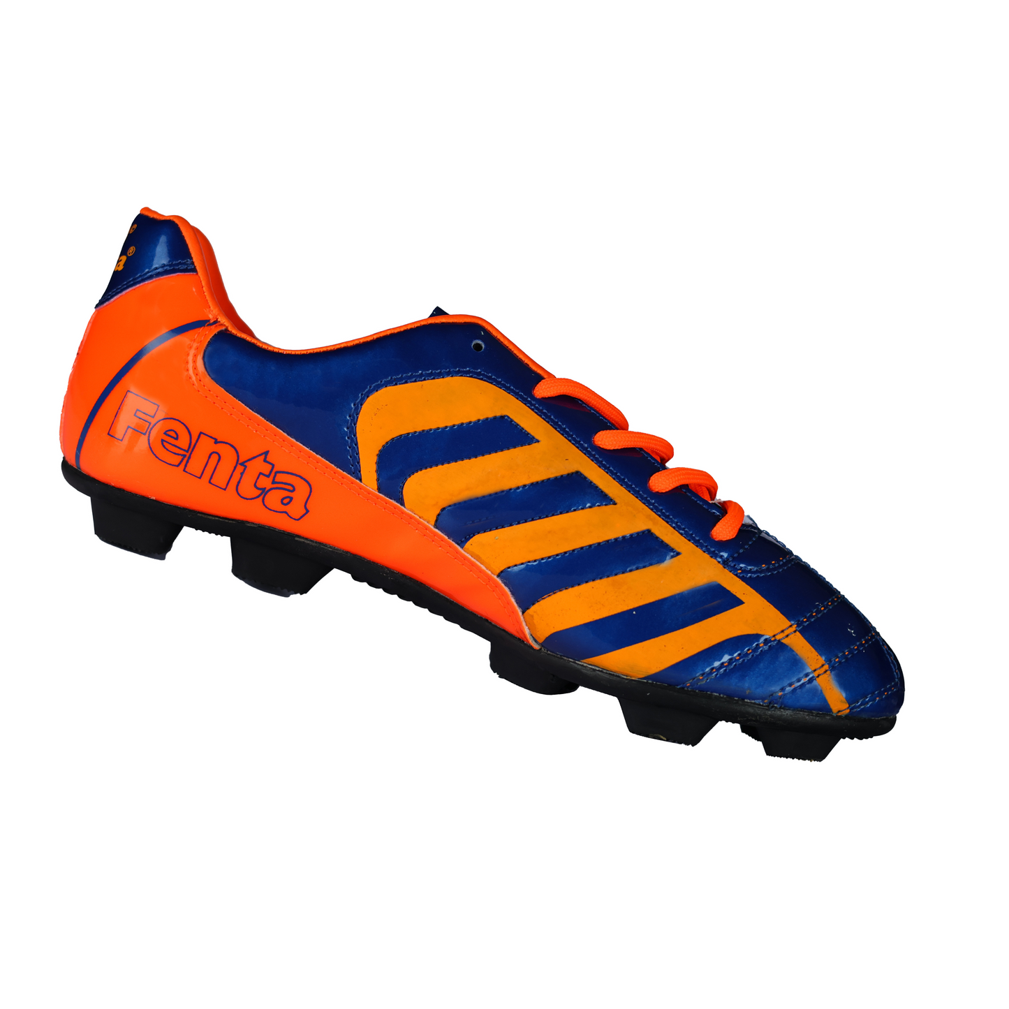 Fenta MESSI: Multi-Color PU-PVC Shoe with Black Rubber Sole