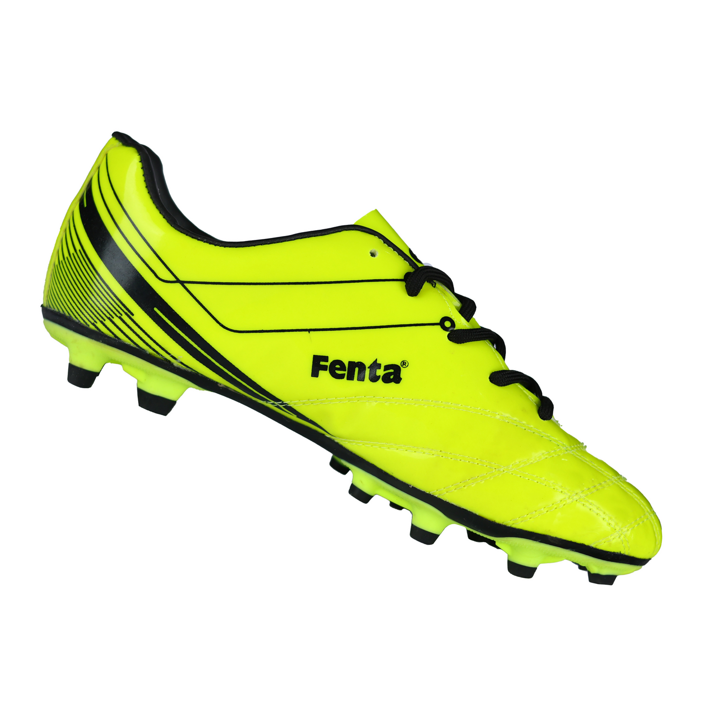 Fenta LEAGUE: PU-PVC Soccer Shoe with Two-Tone TPU Sole