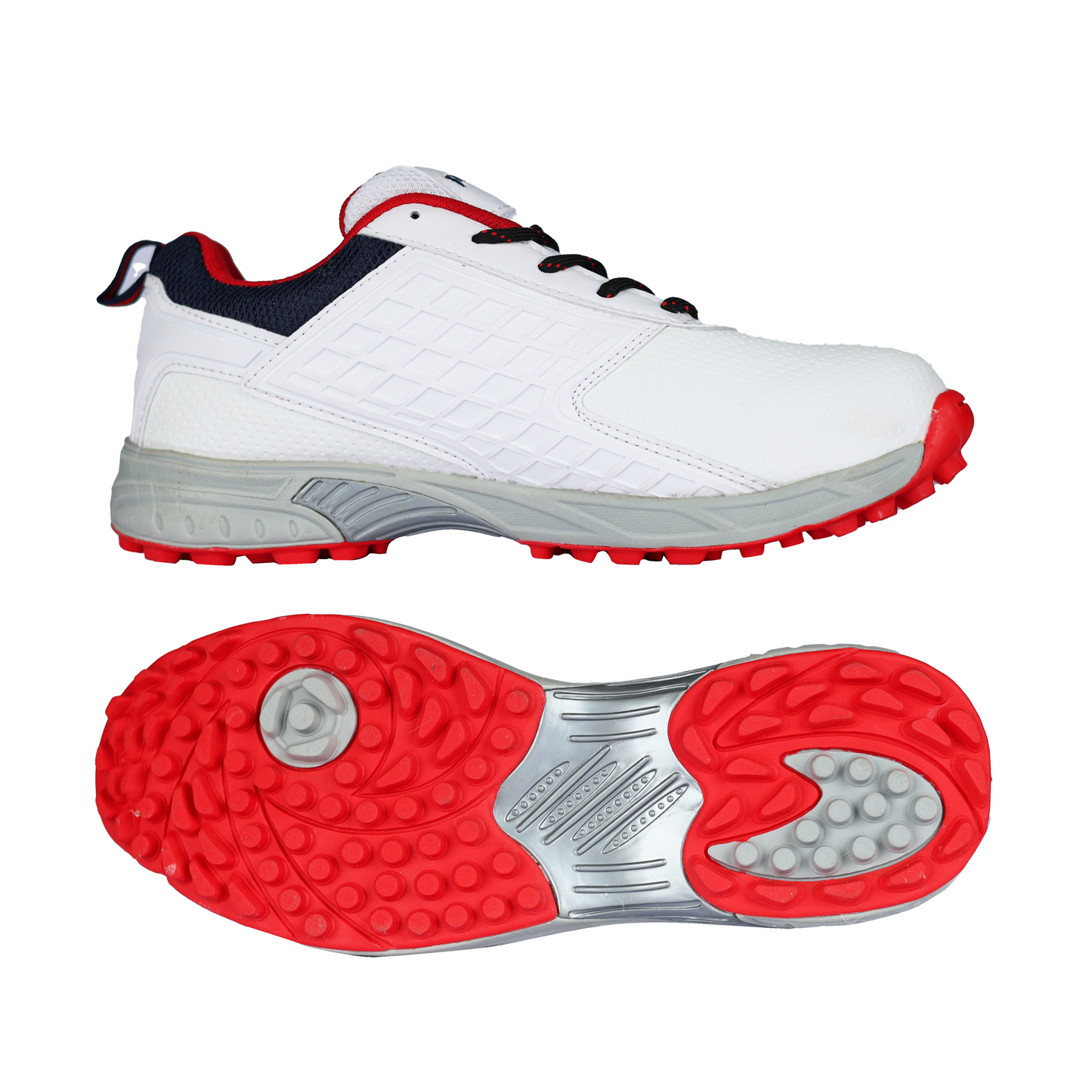 Fenta ENERGY: Performance PU-PVC Cricket Shoes with High-Traction Phylon Sole