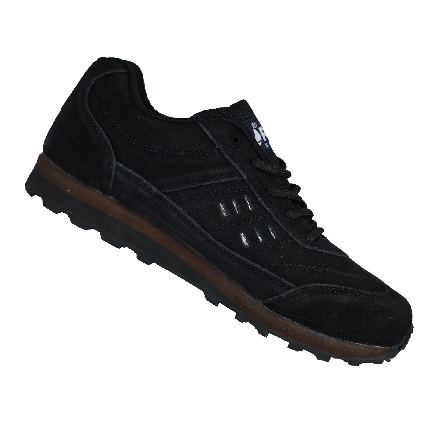 Fenta RIDER: Full Suede Leather Shoe with Mid-EVA Rubber Sole