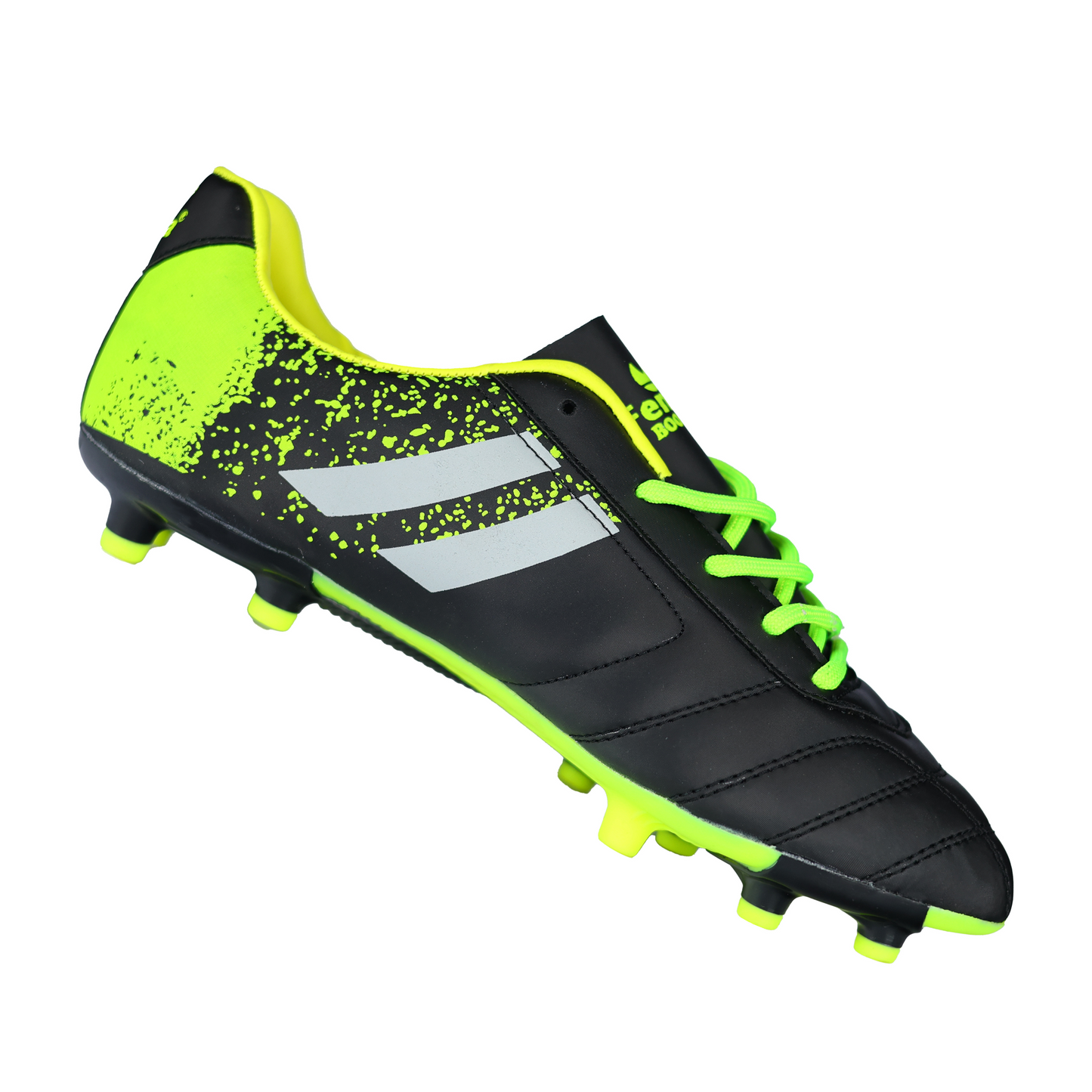Fenta BOOST: PU-PVC Soccer Shoe with Two-Tone TPU Sole