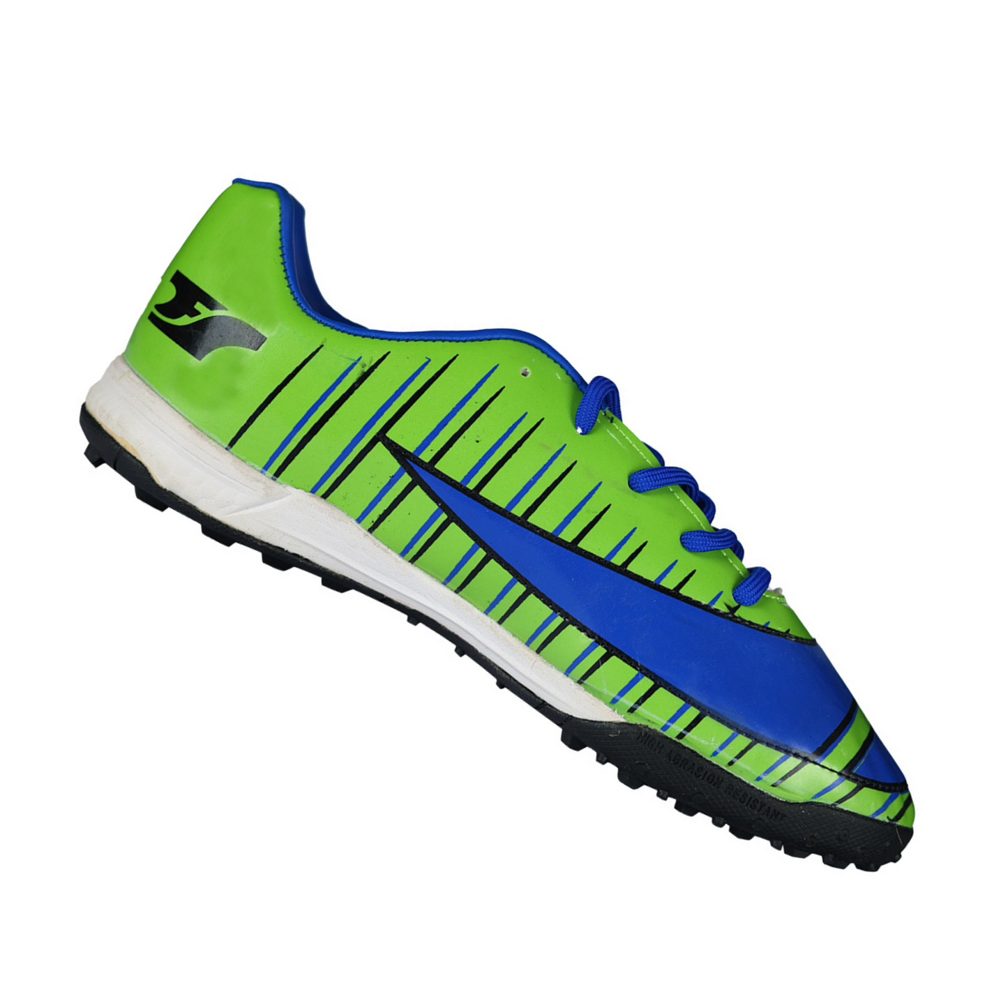 Fenta FUTSAL: New Black Indoor Soccer Shoes with Rubber Sole