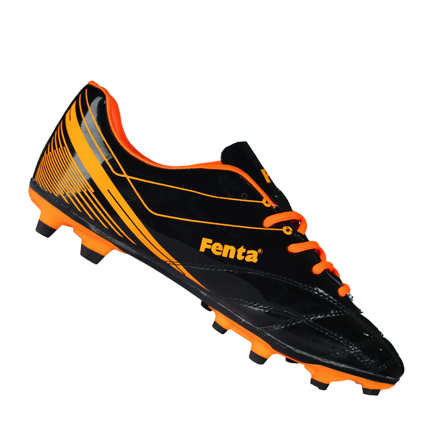 Fenta LEAGUE: PU-PVC Soccer Shoe with Two-Tone TPU Sole