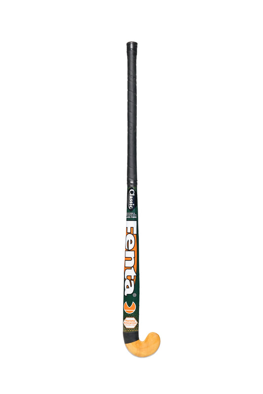 FENTA CLASSIC: Strong Laminated Hockey Stick with Double Fiberglass Reinforcement & PU Grip