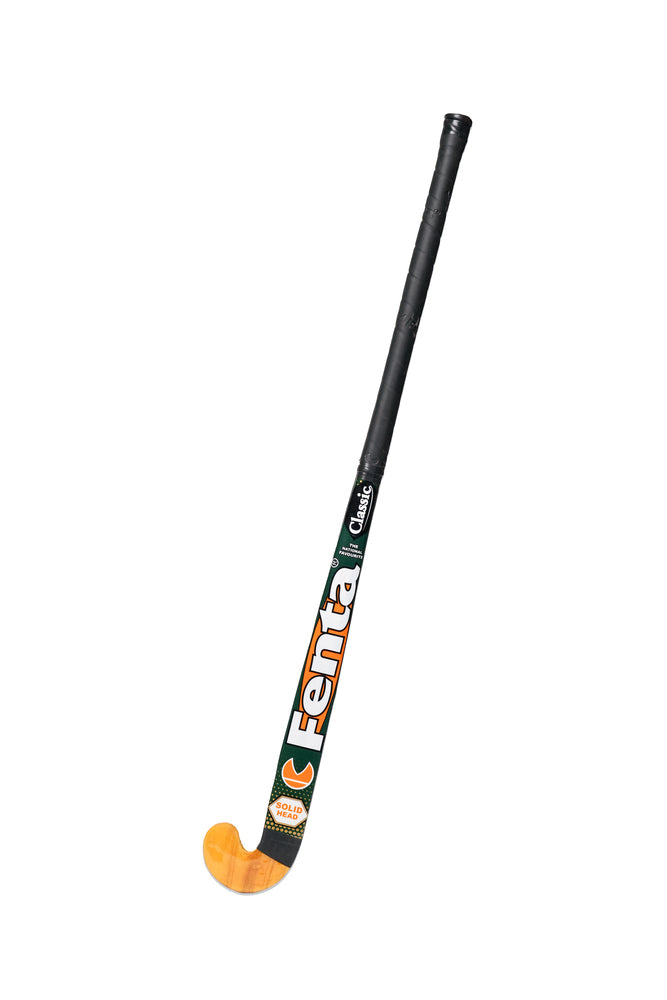 FENTA CLASSIC: Strong Laminated Hockey Stick with Double Fiberglass Reinforcement & PU Grip