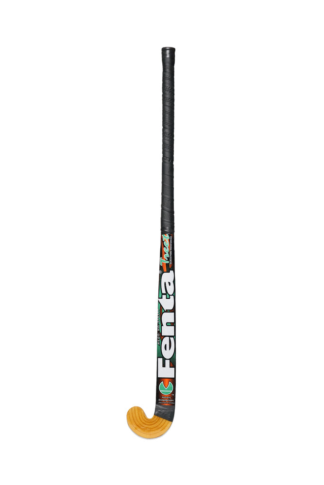 Laminated Mulberry Wood Stick - Fiberglass Reinforced, Half Leather Grip