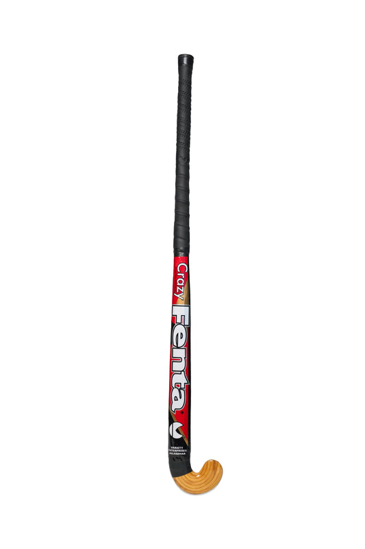 Imported Leather Grip, Mulberry Wood Laminated Hockey Stick