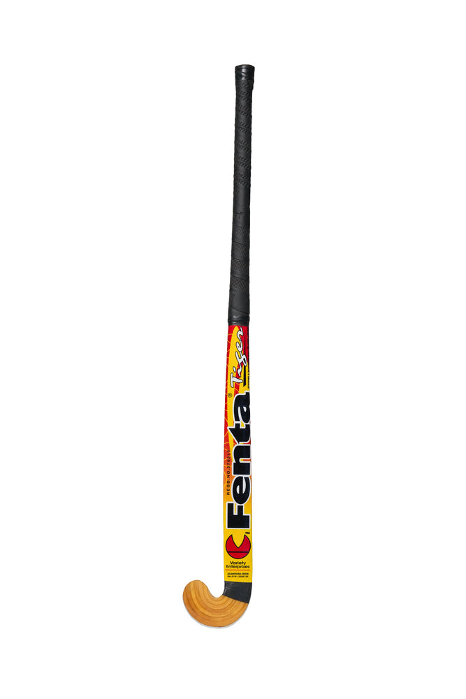 TIGER: Laminated Ash Wood Stick - Imported Grip, Reinforced with Fiberglass