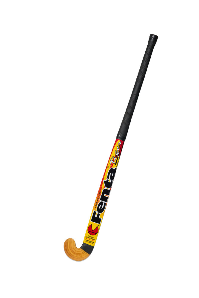 TIGER: Laminated Ash Wood Stick - Imported Grip, Reinforced with Fiberglass
