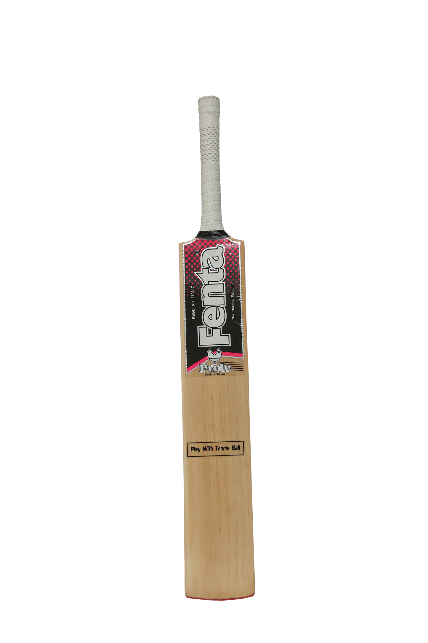 FENTA PRIDE CRICKET TENNIS BAT DOUBLE BLADE CANE HANDLLE KISHMIR WILLOW