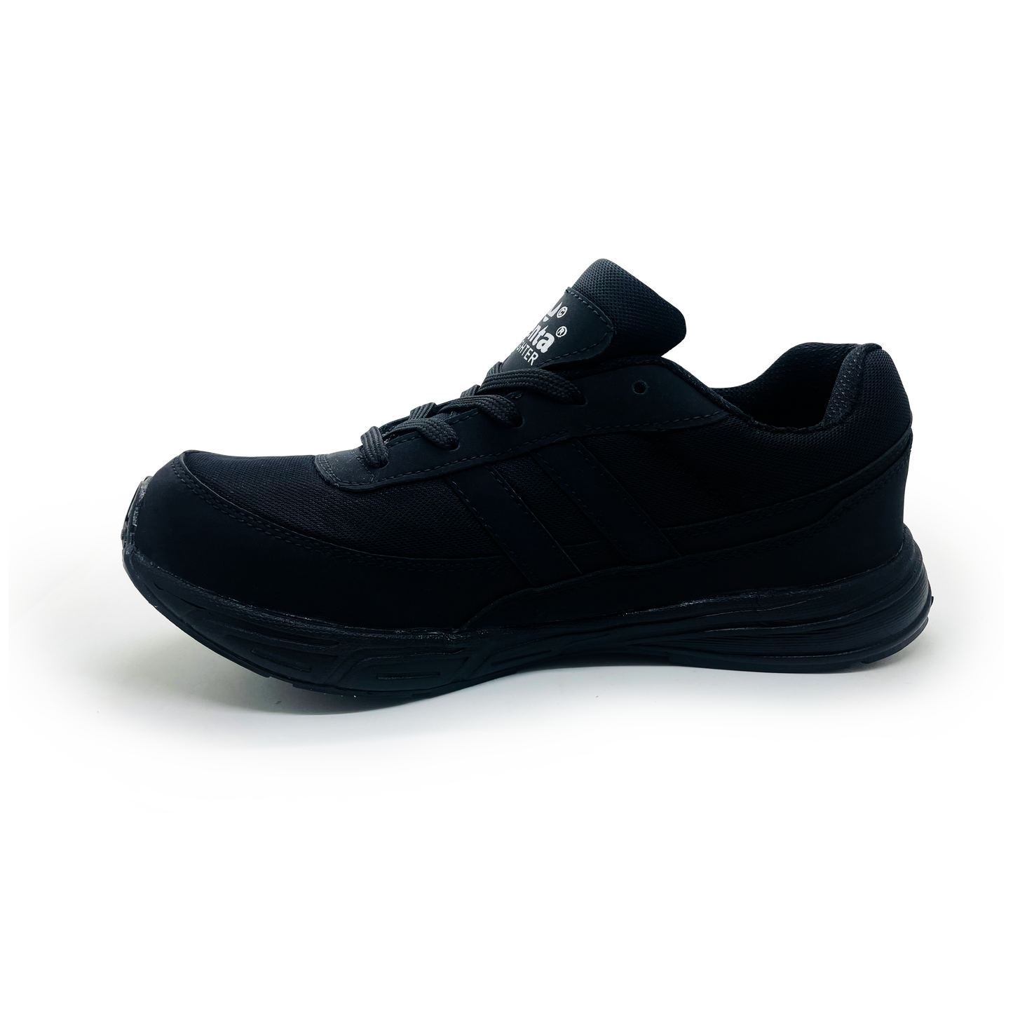 Fenta Sports Boys Fighter Marathon Shoes (Black and Brown)