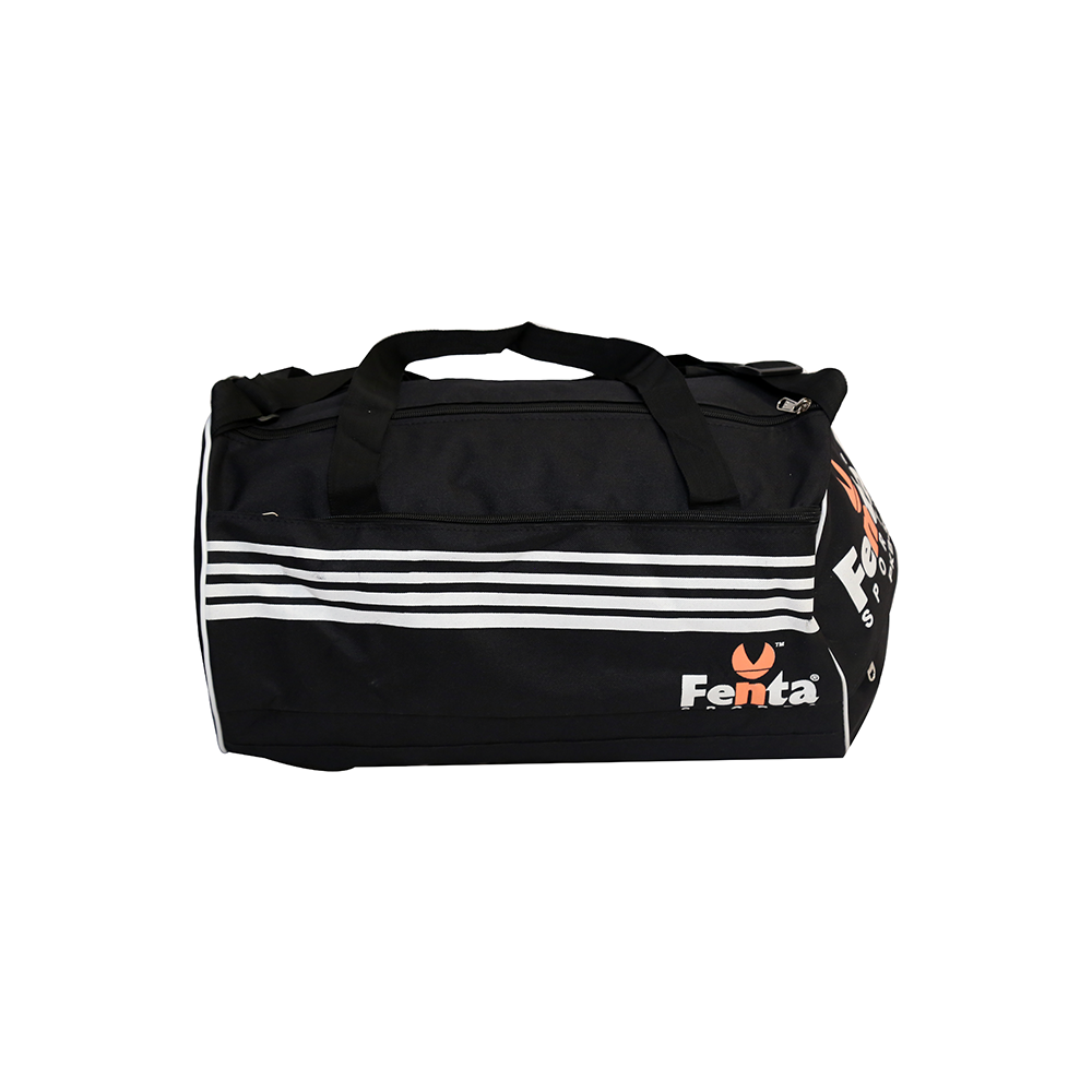Fenta Unisex Medium Size Gym Bag (Black)