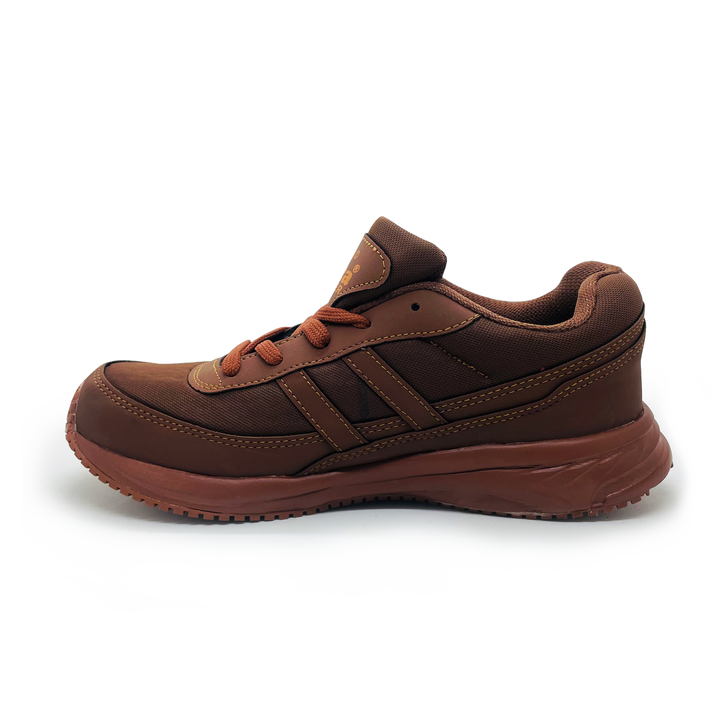 Fenta Sports Boys Fighter Marathon Shoes (Black and Brown)