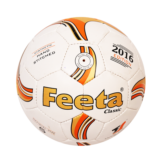 Fenta Sports Boy's Kick Football (White-Orange)