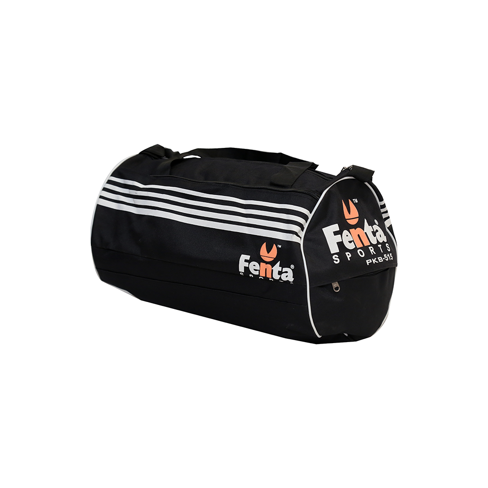 Fenta Unisex Medium Size Gym Bag (Black)