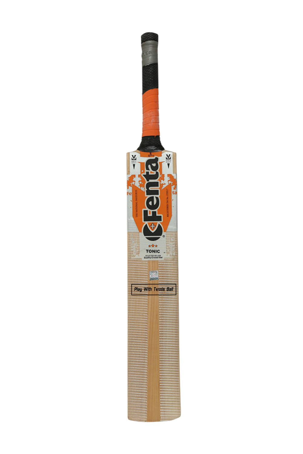 FENTA TONIQ CRICKET TENNIS BAT DOUBLE BLADE CANE HANDLE, KASHMIR WILLOW