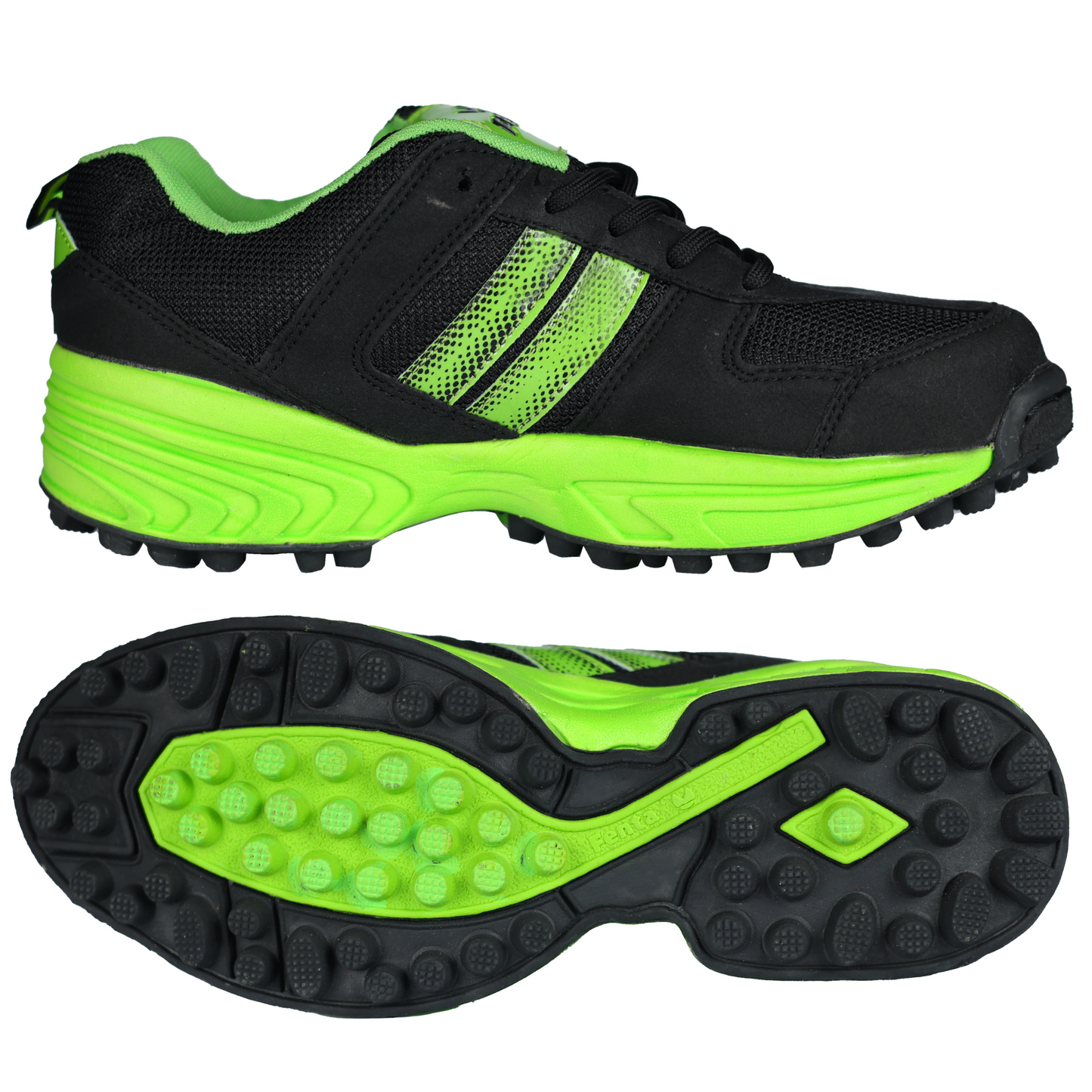 Fenta SCOOP: Stylish Sabarlone Shoe with Color Accents & Phylon Rubber Sole