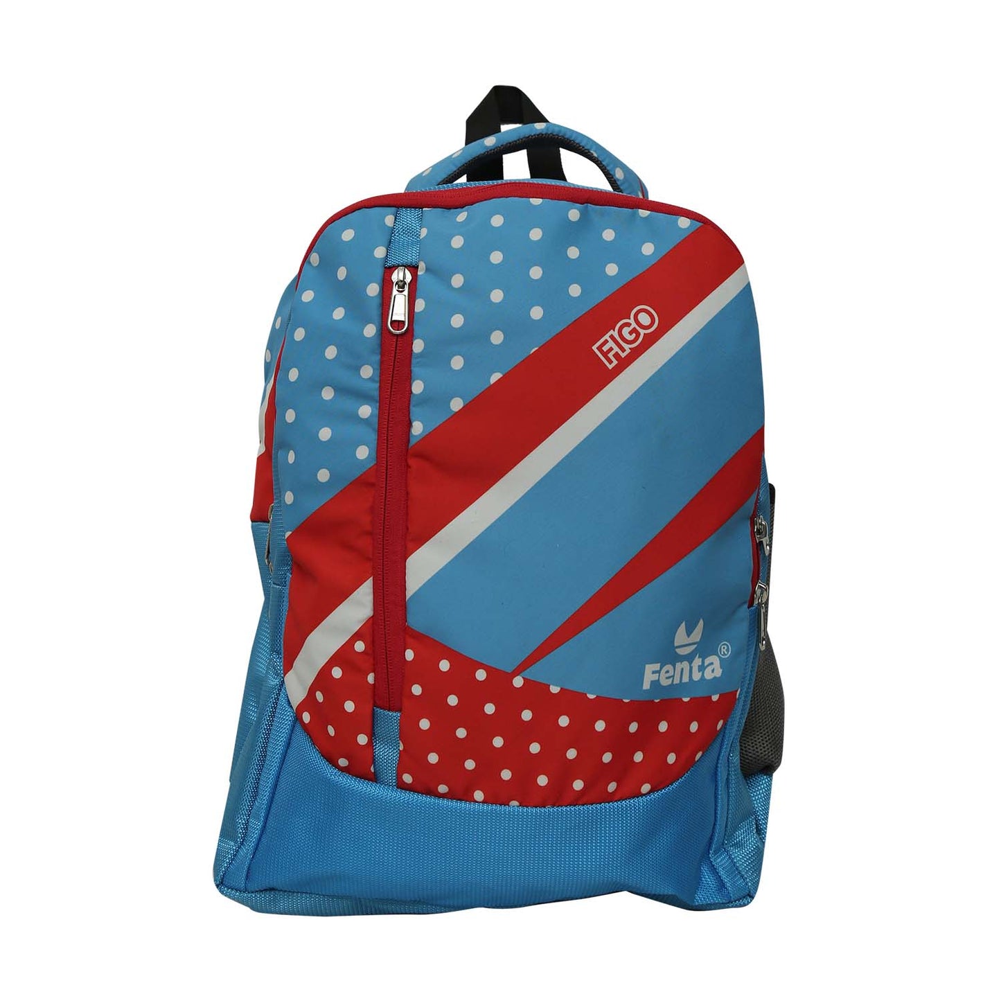 Fenta Sports Unisex Sky Blue Red Backpack