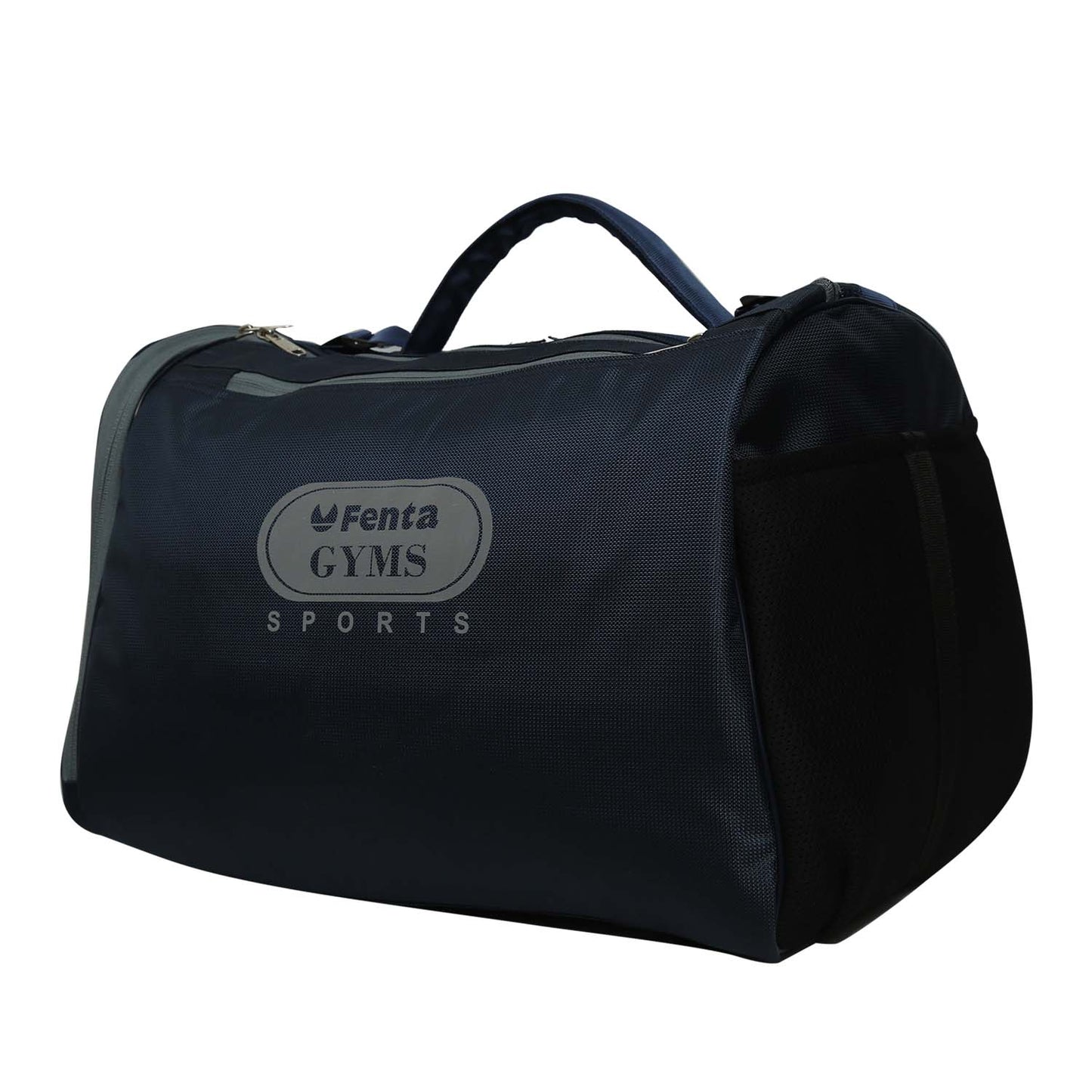 Fenta Sports Gyms X-Large Gym Bag (Black & Grey)