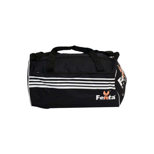 Fenta Unisex Medium Size Gym Bag (Black)
